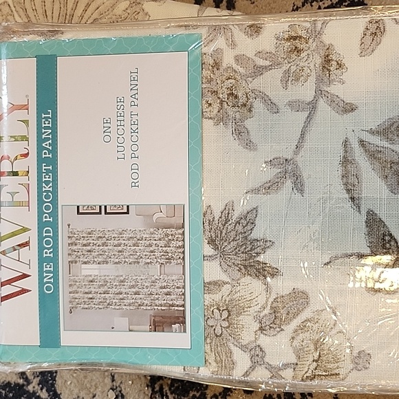 Waverly 84-in Fumo Block Room Darkening Standard Lined Rod Pocket Single Curtain - Picture 4 of 4